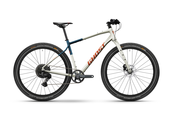 GHOST URBAN ASKET white/deep sea blue gl&auml;nzend L