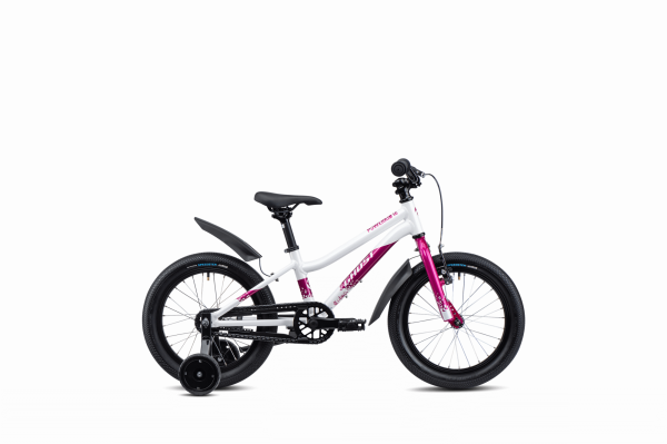 GHOST POWERKID 16 pearl white/candy magenta - glossy XXS